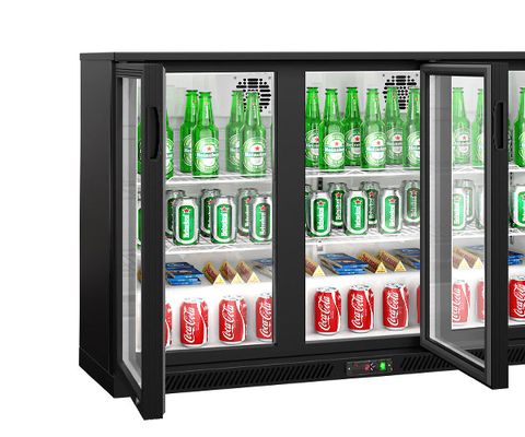 Barkühlschränke mit Glasflügeltüren