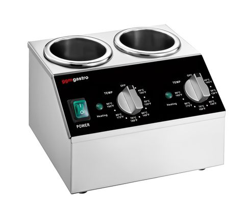 Beheizbare Saucenspender & Käse-/ Schokoladenwärmer