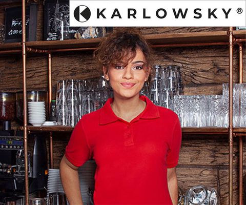 KARLOWSKY | Poloshirt-Red