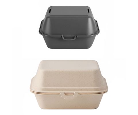 Cajas de hamburguesas