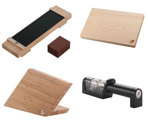 Knivblock, skärbrädor & mer