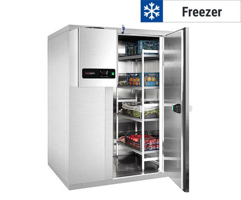 Frysrum i rostfritt stål MINUS inkl. Aggregat