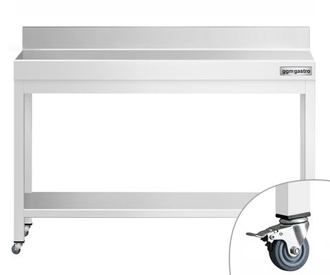 700 - mit Grundboden, Aufkantung & Rollen