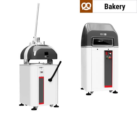 Bakery bread roll press