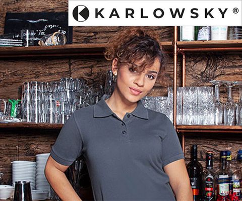 KARLOWSKY | polo shirt anthracite