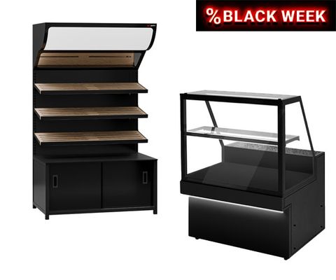 Mostradores y estantes para pan