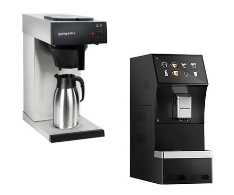 Coffee filter machines