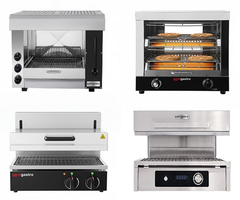 Salamander grills / gratinating appliances