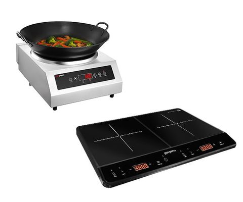 Small tabletop induction hobs
