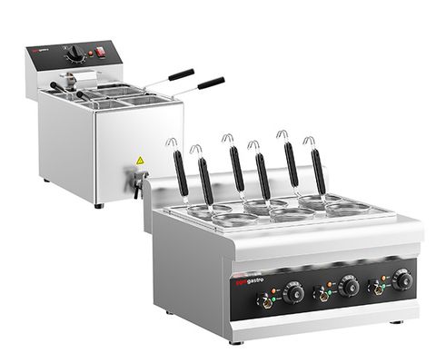 Small tabletop pasta cookers