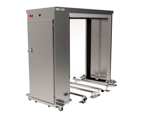 Sistema di disinfezione del carrello della spesa