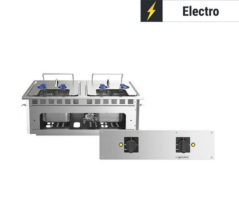 Built-in deep fryers