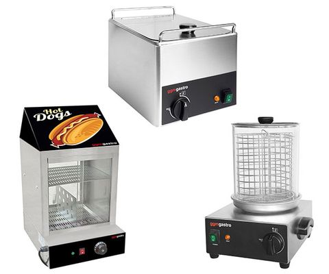 Calentador de salchichas/bollos