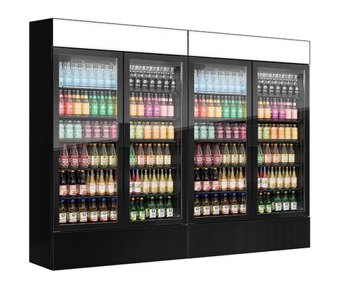 Dryckekylskåp med 4 dörrar eller fler