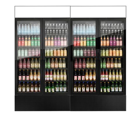 Juomajääkaapit, joissa on vähintään 4 ovea