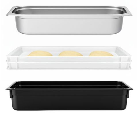 GN حاويات الطعام/الآيس كريم/العجين