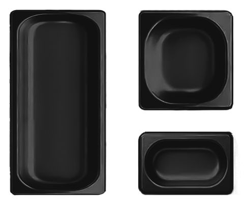 GN-Behälter - Polycarbonat schwarz