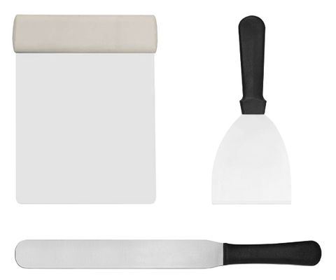 Espátulas Retangulares e Curvas