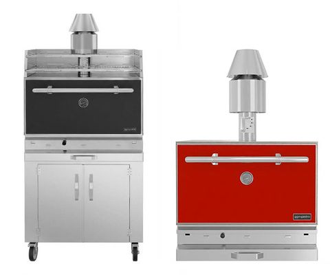 Houtskool barbecue ovens