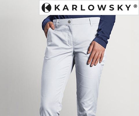 KARLOWSKY | Ladies 5-Pocket Pants White