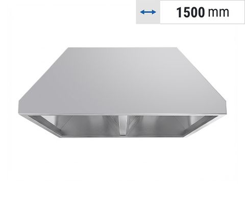Deckenhauben - 1500 mm Tief