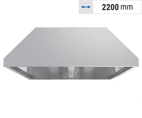 Deckenhauben - 2200 mm Tief