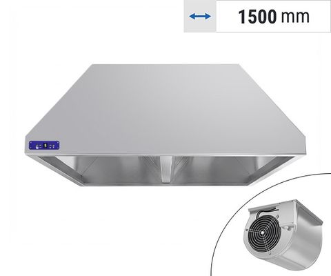 Deckenhauben - 1500 Tief - inkl. Motor