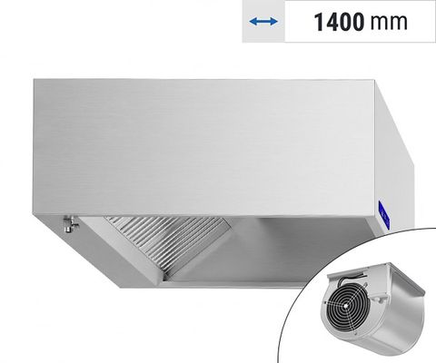 Kastenhauben - 1400 mm Tief - inkl. Motor