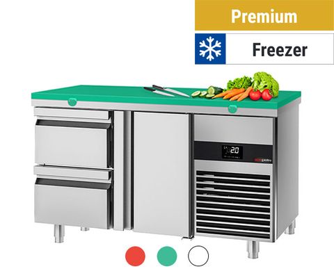 طاولات تجميد مع ألواح تقطيع