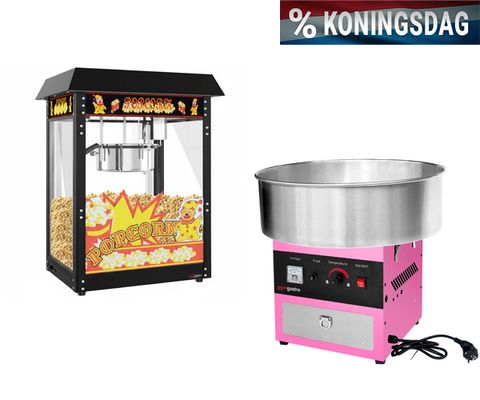 Zuckerwatte- & Popcornmaschinen