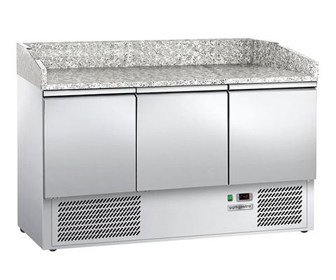 طاولات تبريد بيتزا بدون واجهة عرض