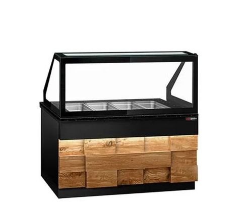 Saladette serie Toronto - frontale in legno