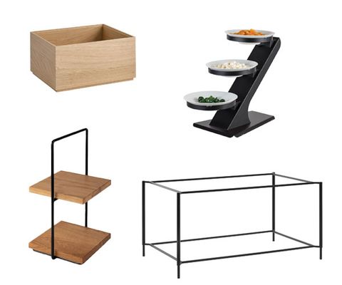 Etagères, Houten kisten & Buffetverhogers