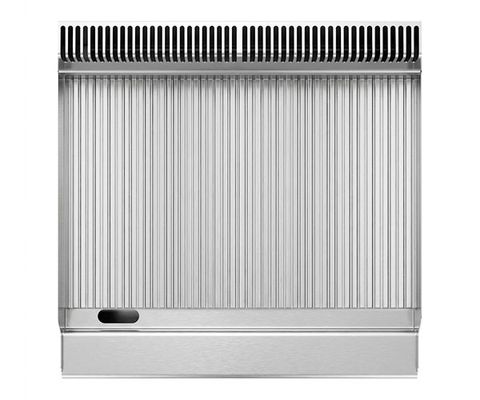 Gerillte Bratoberfläche