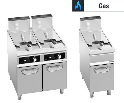 Gas deep fryers - PAOLO 900