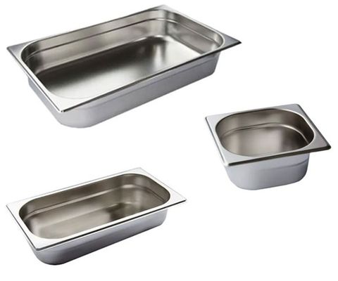 GN containers - stainless steel