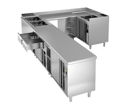 Rozsdamentes acél bútorok