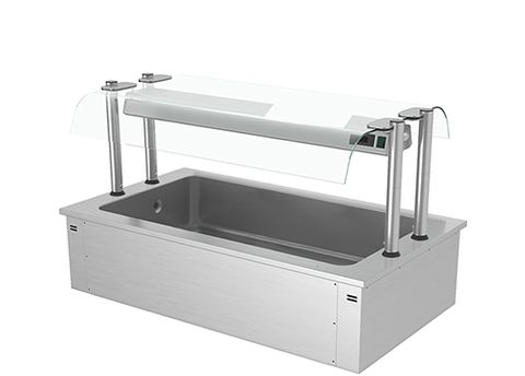 Mit Glas-Hustenschutz (beidseitig)