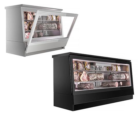 Stagionatura a secco - vetrina refrigerata