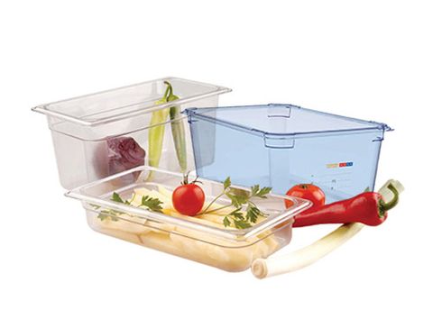 GN حاويات بولي كربونات شفافة