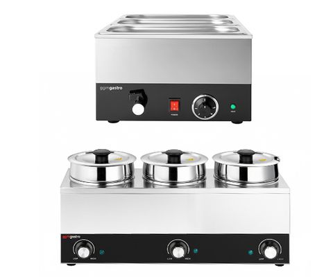 Bemary i Gorące garnki - Urządzenia Stołowe