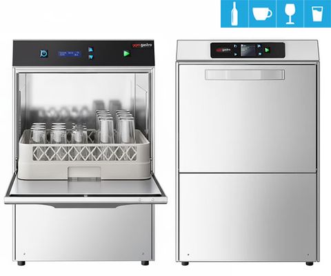 Glasdiskmaskin / Diskmaskin för Vattenpipor - Underbänks