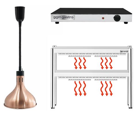 Mostki termiczne, lampy & płyty grzewcze