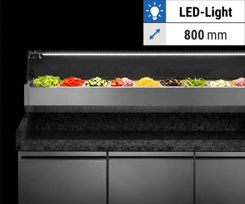 Με ψυχόμενη βιτρίνα - γυαλί - LED