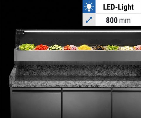 Με ψυχόμενη βιτρίνα - γυαλί - LED