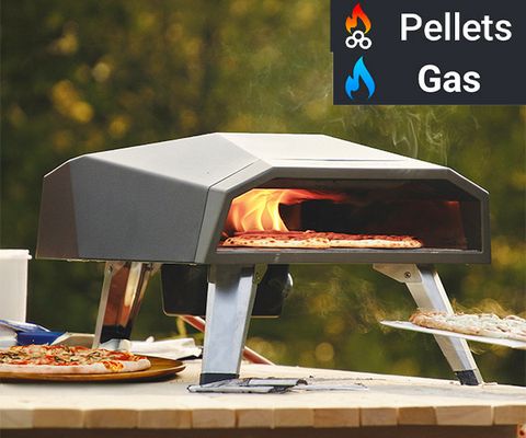 Utomhus mini pizzaugnar