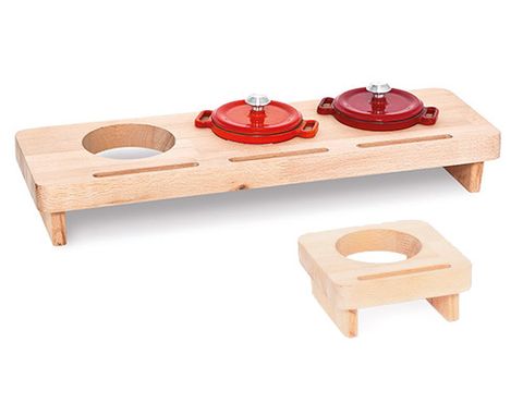 ستاند خشبي للقدور بقطر 100 مم