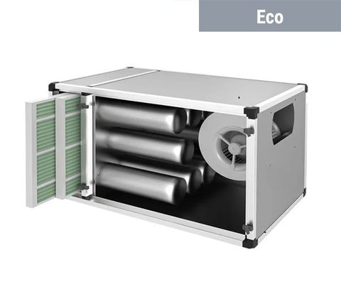 Exhaust air purification systems with motor & filter
