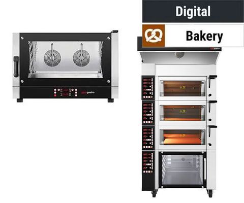 Φούρνοι Αρτοποιίας-Combi Ατμού - Ψηφιακός - EN
