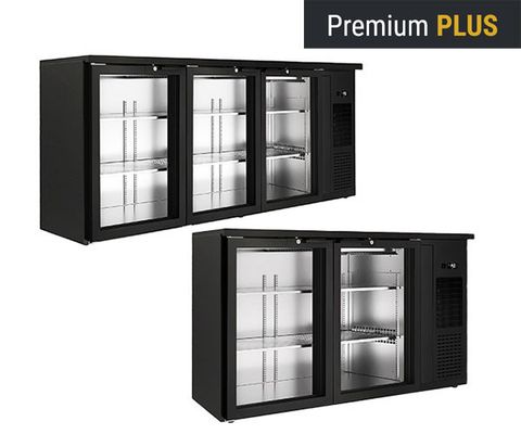 Barski rashladni pultovi Premium - Crna boja